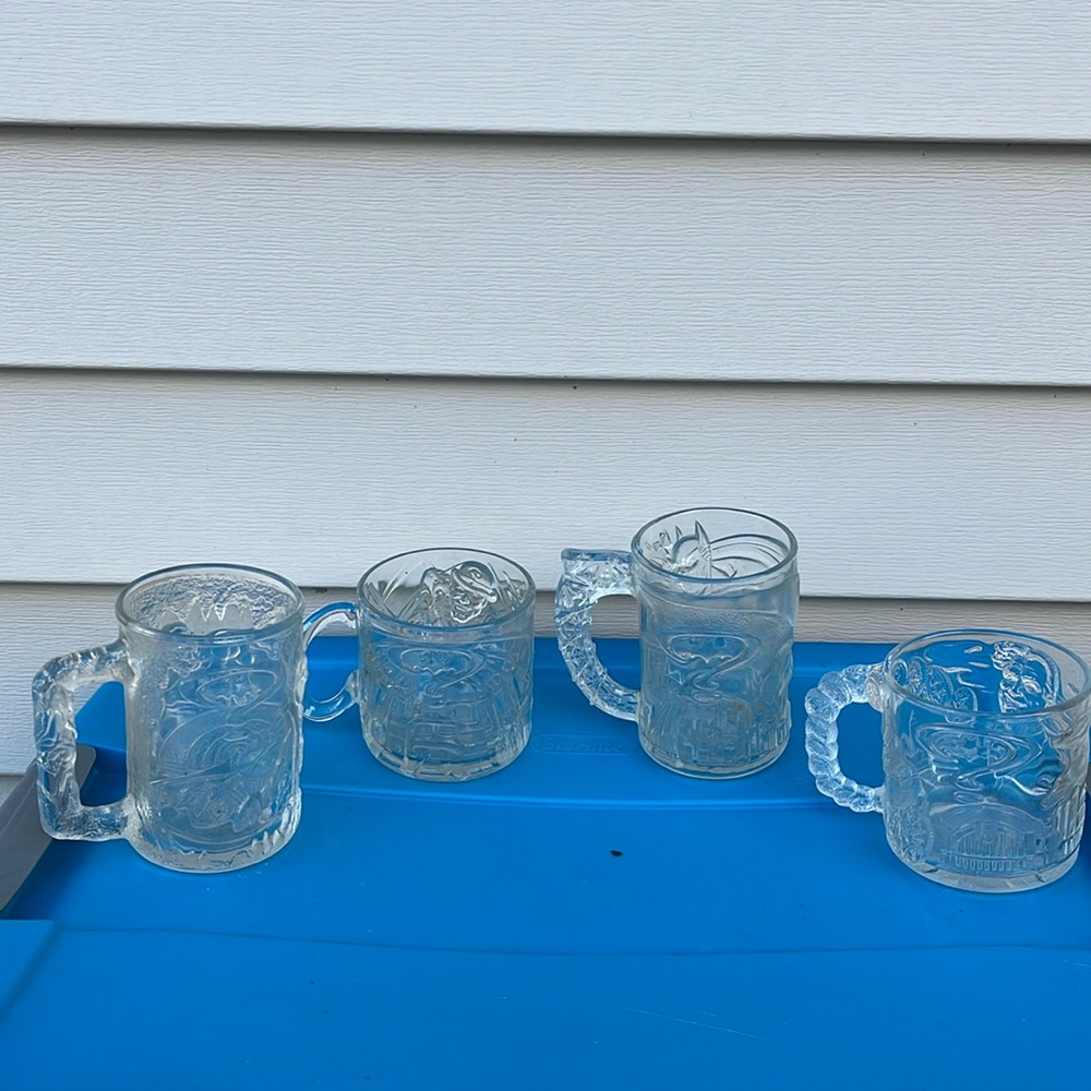 McDonald’s Batman and Robin Collection Glasses